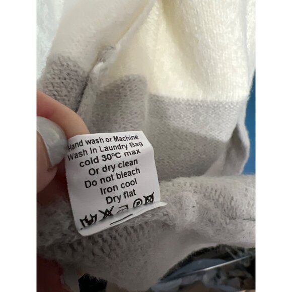 Neutral Tone Open Front Cardigan - Picture 6 of 8